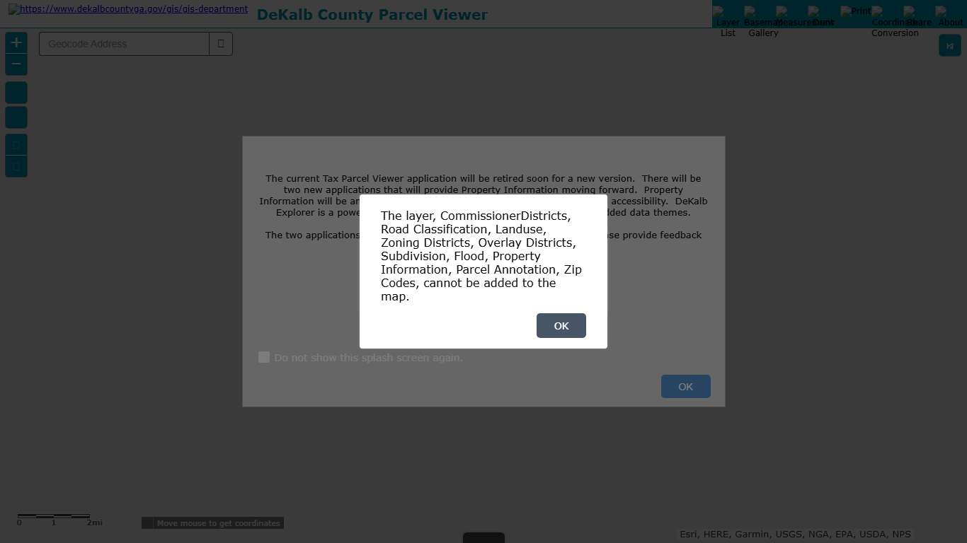 DeKalb County Parcel Viewer