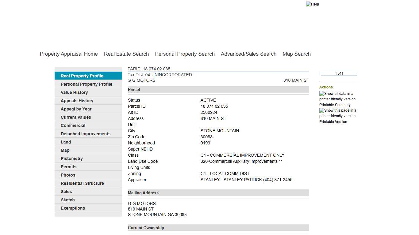 DeKalb County Property Appraisal