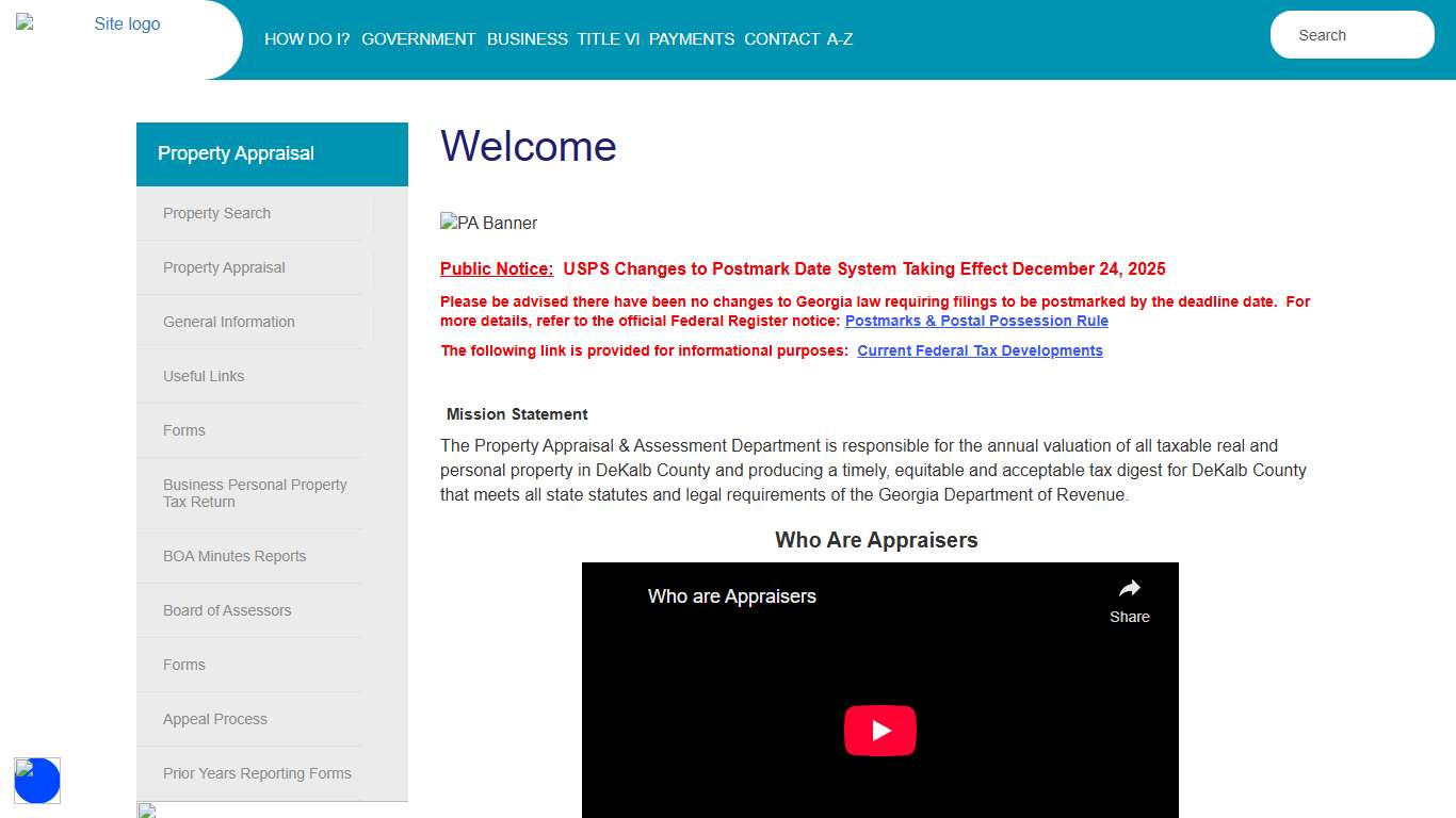Welcome | DeKalb County GA